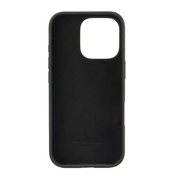 Audi Silicone Case iPhone 16 Pro 6.3"czarny/black hardcase AU-LSRIP16P-Q3/D1-BK