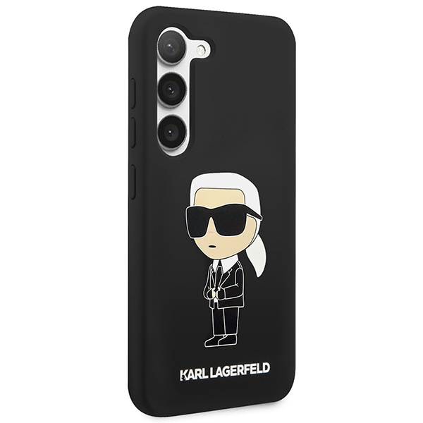 Obal Karl Lagerfeld Silicone Nft Ikonik - Obal Samsung Galaxy S23 (černý) Case