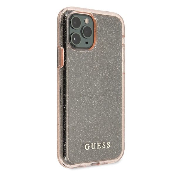  GUESS   11 Pro Max Glitter Pink Case