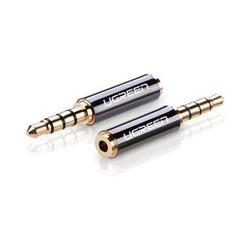 Adaptador UGREEN / adaptador de microconector de 2,5 mm a miniconector de 3,5 mm (negro)