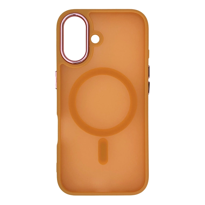 Wozinsky Fashion Case MagSafe for Samsung Galaxy S25 - orange