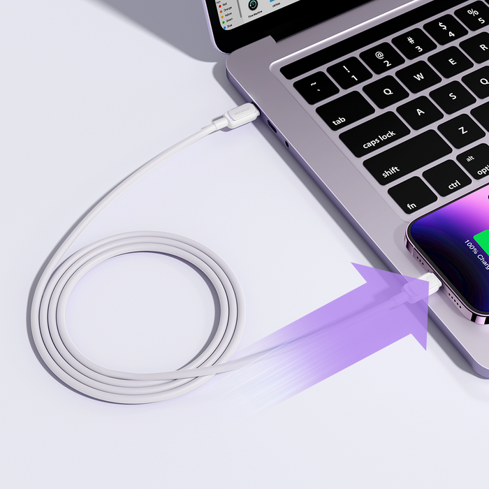 USB C – Lightning kabel 20W 1,2m Joyroom S-CL020A14 – bílý