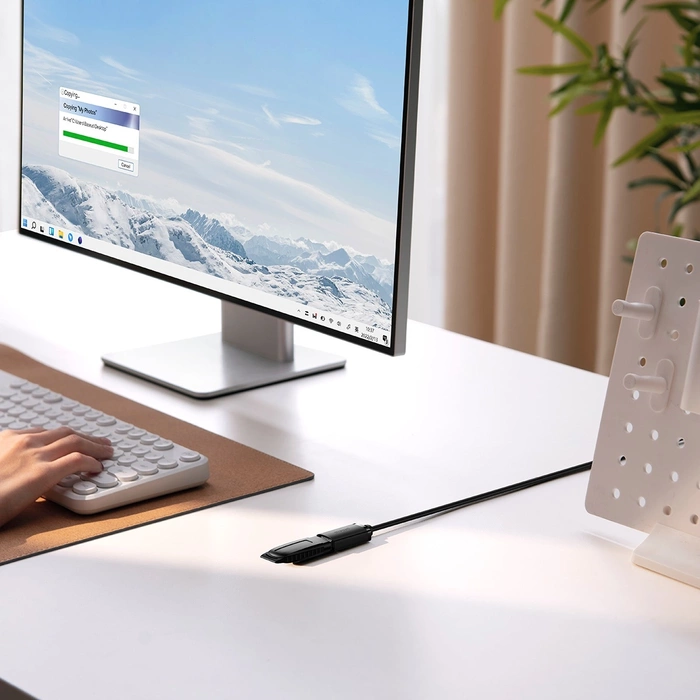 [APRÈS RETOUR] Câble d'extension USB 3.0 0,5 m série Baseus AirJoy - noir