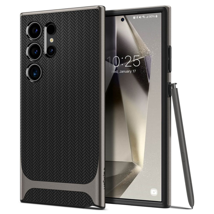 Hülle Spigen Neo Hybrid Samsung Galaxy S24 Ultra Gunmetal Case