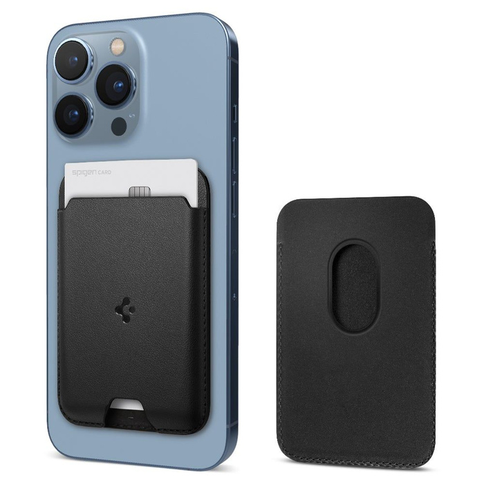 WALLET MagSafe Spigen VALENTINUS UNIVERSAL CARD HOLDER BLACK