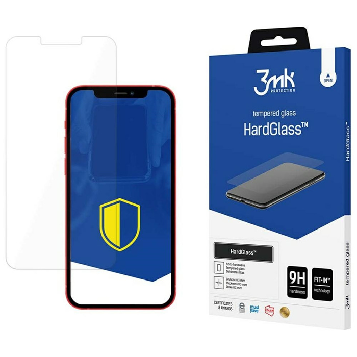 Szkło hartowane 3MK HardGlass do Apple   iPhone 13/13 Pro