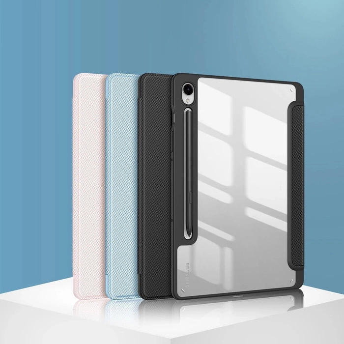 Dux Ducis Toby case with flap and stand for Samsung Galaxy Tab S9 / S9 FE - blue