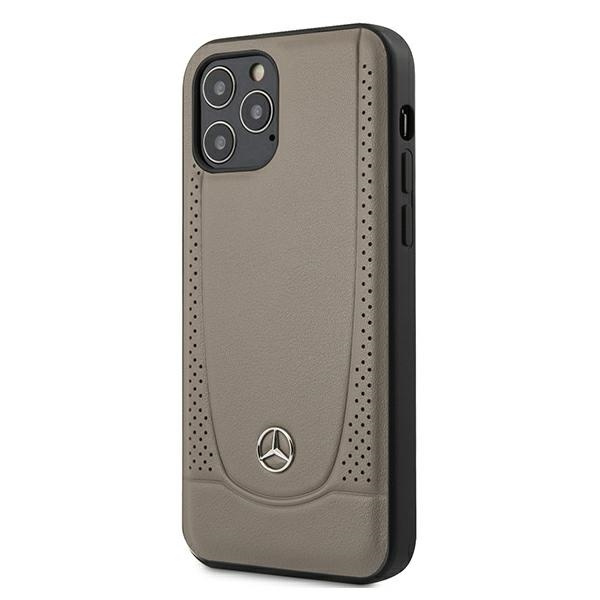 Coque Mercedes Apple iPhone 12 Pro Max Urban Line Brown Case
