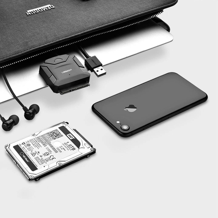 Ugreen HDD SSD USB 3.0 - SATA adapter black (20611)