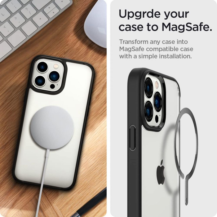 Adapter Spigen Onetap Magnetic MagSafe Ring MATTE Black