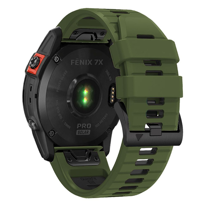 Correa Tech-protect Iconband Pro Garmin Fenix 3 / 5x / 3hr / 5x Plus / 6x / 6x Pro / 7x Army Green/negro