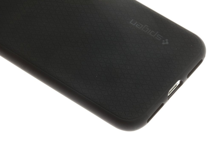 Coque SPIGEN Liquid Air Apple iPhone 7 8 SE 2020 Étui noir