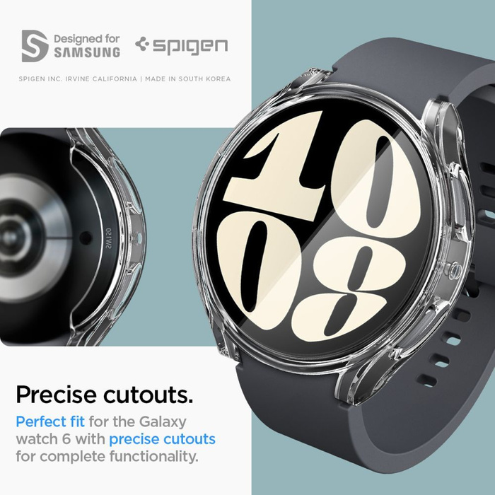 Funda Spigen Ultra Hybrid Galaxy Watch 6 (40 MM) Cristal Clear Case