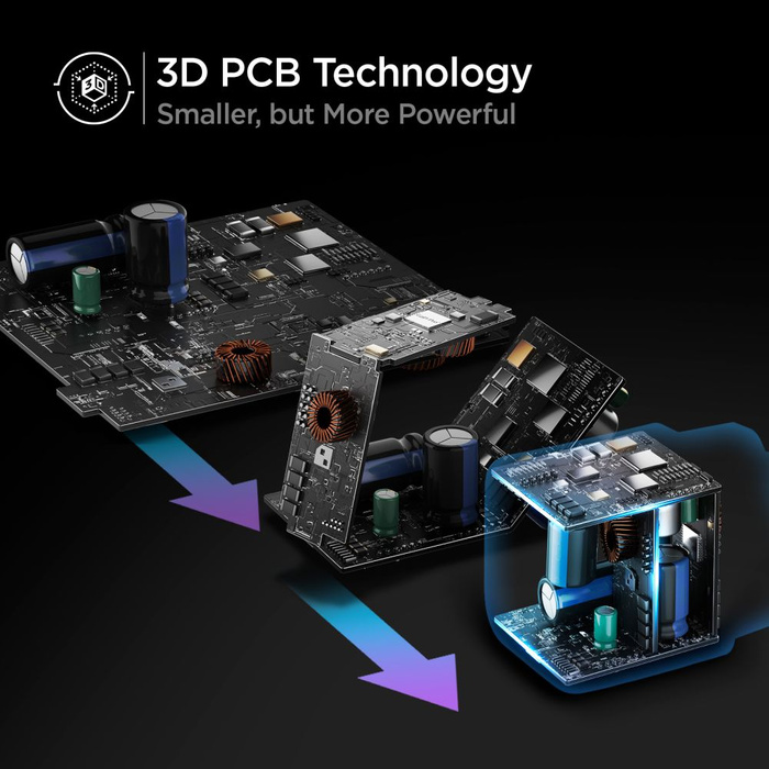 Charger Spigen Pe2103 ARCstation Network Charger Pd27w Black