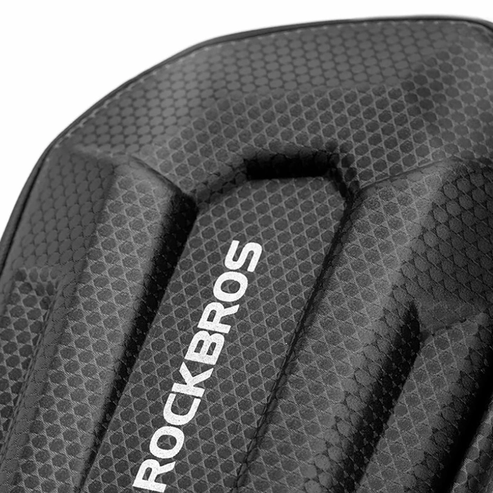 Rockbros B69 bicycle saddle bag 1.7l with easy release system - black
