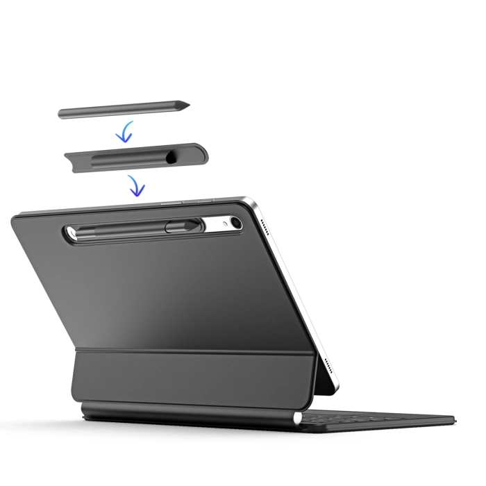 Dux Ducis Keyboard (MK Series) Case with Bluetooth Keyboard for Samsung Galaxy Tab S9 / S8 / S7 - Black