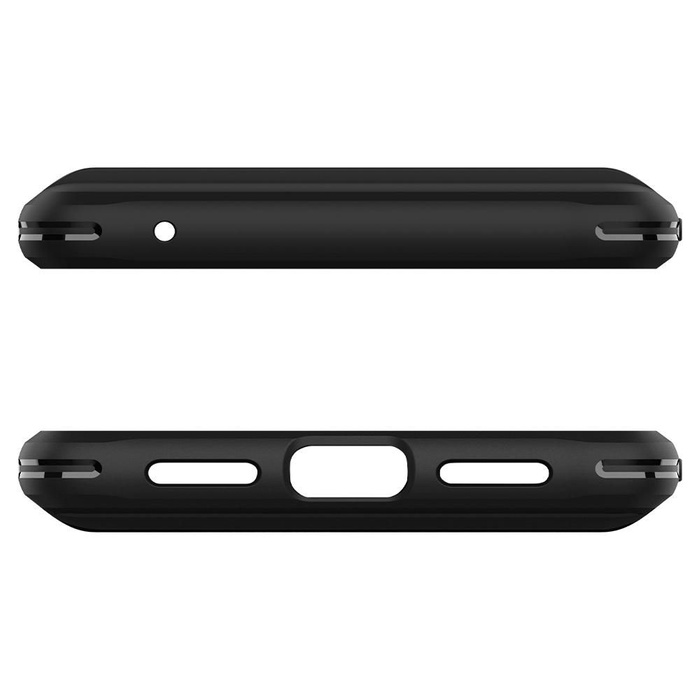   Funda de blindaje resistente para el Google Pixel 6 en negro mate