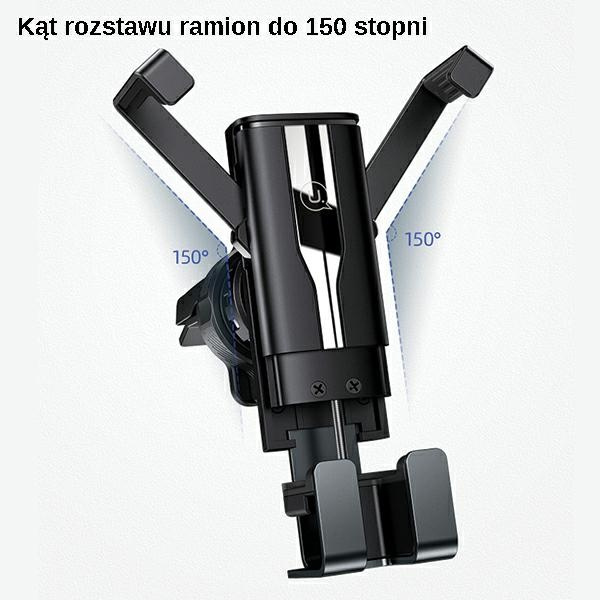 Supporto USAMS Per la griglia di ventilazione a gravità ZJ058ZJ01 US-ZJ058 Nero