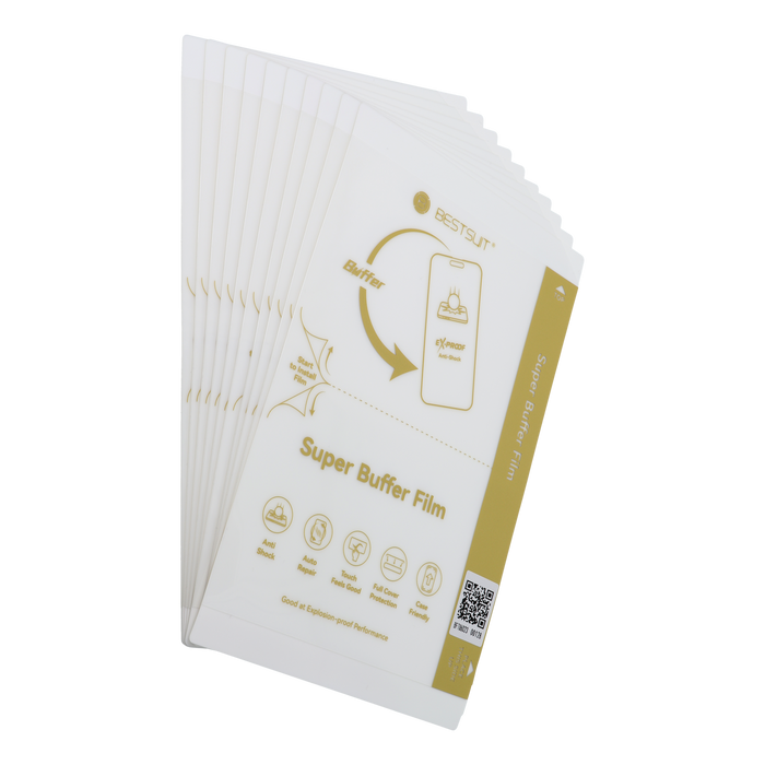 Folia do cięcia do plotera Bestsuit AF Flexible Auto-Repair 0,175mm 196 x 125 mm 10 sztuk transparentna 