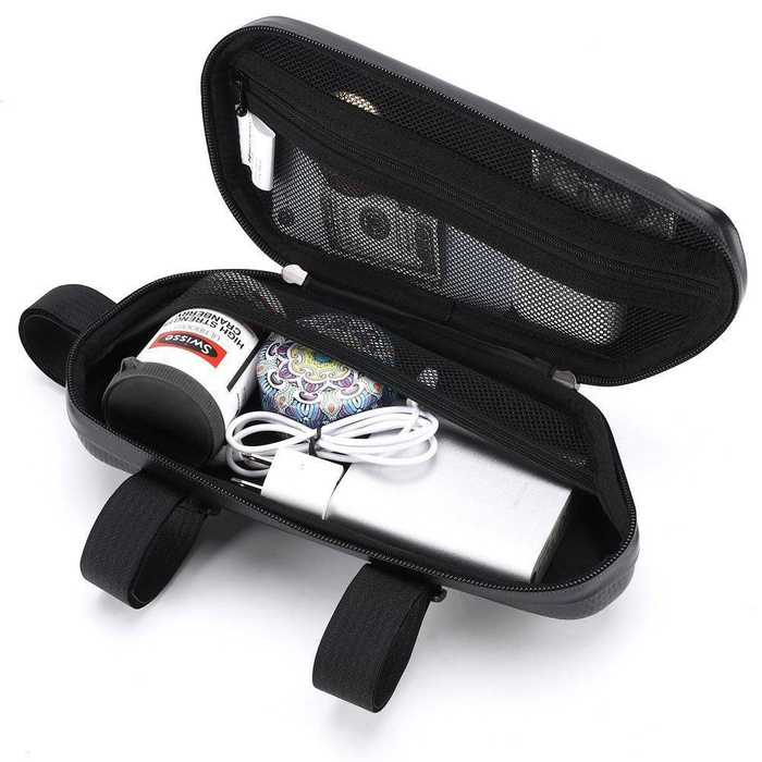 Wozinsky Fahrradrahmentasche 1,5l schwarz (WBB10BK)