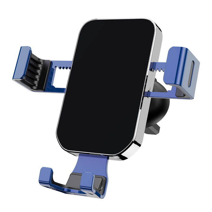 Gravitační držák pro váš smartphone na mřížce čelního skla modrá (YC12)