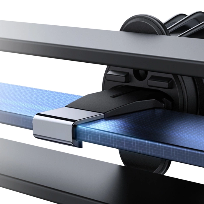 Supporto magnetico per auto Joyroom Caricatore wireless 15W per presa d&#39;aria nero (JR-ZS240)