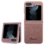 Coque Guess GUHCZF5HGGSHP F731 Galaxy Z Flip5 rose/rose durcase Glitter Script Case