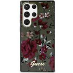 Obal Guess Guhcs23lhcfwsa S23 Ultra S918 Green/kaki Hardcase Flower Collection Case
