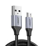 UGREEN US290 mikro USB kábel, 3m (fekete)