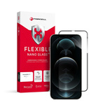 Szkło hybrydowe do iPhone XS MAX / 11 PRO MAX Forcell Flexible 5D czarne