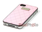 Telefontok kRUSELL Apple iPhone 4 4S Cover Pink Case (rózsaszín tok)