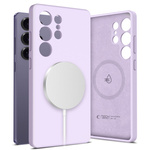 Etui TECH-PROTECT LIQUID SILICONE MAGSAFE GALAXY S25 ULTRA MAUVE
