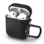 Telefontok SPIGEN Apple Airpods fekete fekete fekete tok