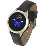 GARETT Smartwatch Women Naomi fekete, bőr