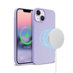 Crong Color Cover Magnetic - Telefontok iPhone 14 MagSafe (lila)