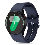 TECH-PROTECT SILICONE SAMSUNG GALAXY WATCH 4 / 5 / 5 PRO / 6 / 7 / FE NAVY BLUE