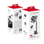 Uchwyt na telefon do samochodu uniwersalny Forcell F-Grip Regular 17 cm do szyby / deski / kratki czarny