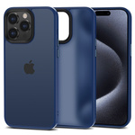 Telefontok Tech-protect Magszőnyeg iPhone 15 Pro Max MATTE haditengerészet Case