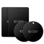 TECH-PROTECT METALPLATE MagNETIC AUTOHALTERUNG 4ER-PACK SCHWARZ