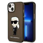 Telefontok Karl Lagerfeld iPhone 14 Plus 6.7" fekete/fekete keménycase Ikonik Karl Lagerfeld Ikonik Karl Lagerfeld