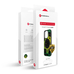 Etui na iPhone 16 PRO MAX Forcell F-Protect Levels Dual Layer 4D technology zgodny z MagSafe Military Drop-Test cyber green