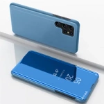 Clear View Case für Samsung Galaxy A56 Cover mit Klappdeckel - Blau