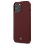 Mercedes MEHCP12LSILRE iPhone 12 Pro Max 6,7" piros/piros keménytokos szilikon vonal