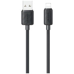 Kabel USAMS KY Series US-SJ689 2.4A USB-A do Lightning 1m czarny