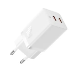 Ładowarka sieciowa Baseus GaN5 Pro 40W 2xUSB-C - biała