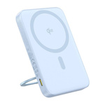 Powerbank Baseus ze stojakiem PicoGo Qi2 5000mAh 20W (niebieski)