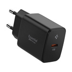 SPIGEN ESSENTIAL EE201EU CARGADOR DE RED DE 1 PUERTO 20W NEGRO