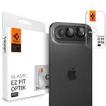 PROTECTOR DE CÁMARA Spigen OPTIK PRO GLAS.TR PROTECTOR DE CÁMARA "EZ FIT" PAQUETE DE 2 IPhone AIR NEGRO