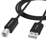 Kabel Wozinsky WKDDY4S USB-B - USB-A 480Mb/s 1m - czarny