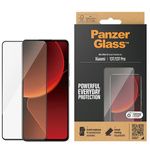 PanzerGlass Ultra-Wide Fit Xiaomi 13T / 13T Pro Screen Protection Antibacterial czarny/black 8069